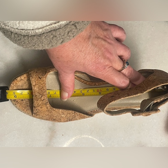 Pelle Moda Koko platform wedge sandal cork multi - Picture 12 of 12